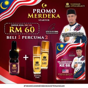 PAKEJ STARTER- 1 BOTOL FREE 2 BOTOL (CALL FIRST BEFORE DELIVERY)