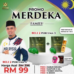 SABUN BIDARA - PAKEJ FAMILY